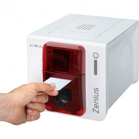 EVOLIS IMPRESORA ZENIUS EXPERT MAG ROJA