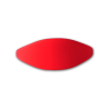 Pulsera silicona roja 67mm