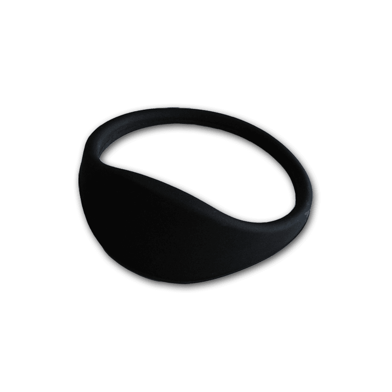 Bracelet RFID 1K silicone noir 67mm