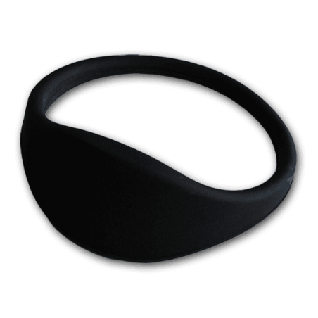Bracelet RFID 1K silicone noir 74mm